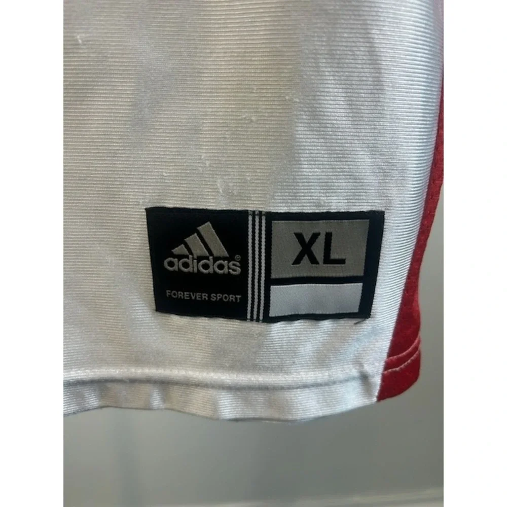 Adidas Louisville Cardinals Jersey Men's Size XL‎ #4 Athletic Basketball White